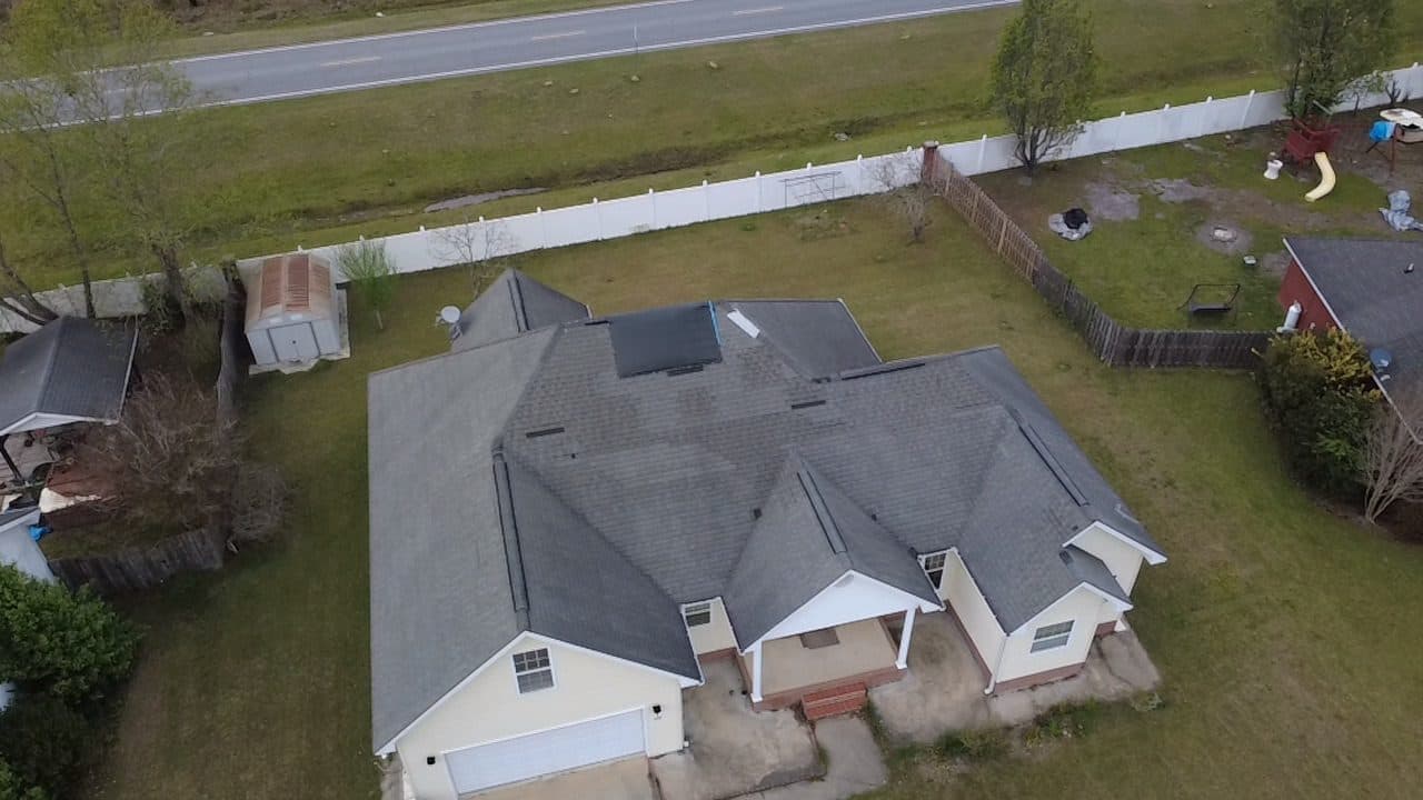 Modern architectural roof replacement in Charleston SC
